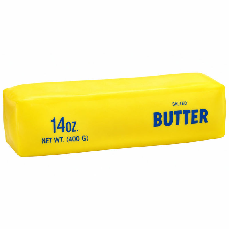 Squishy Butter Squishy XL, XL squishy in de vorm van een boterstaaf