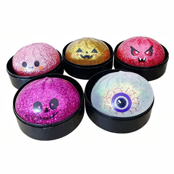 Squishy Mystery Halloween Glitter Dumpling Squishy, mystery squishy met glitter