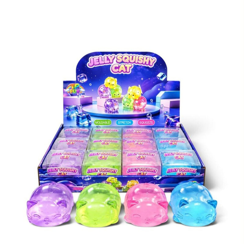 Squishy Mystery Jelly Cat Squishy, verrassings squishy in kattenvorm, foto 2 van 2