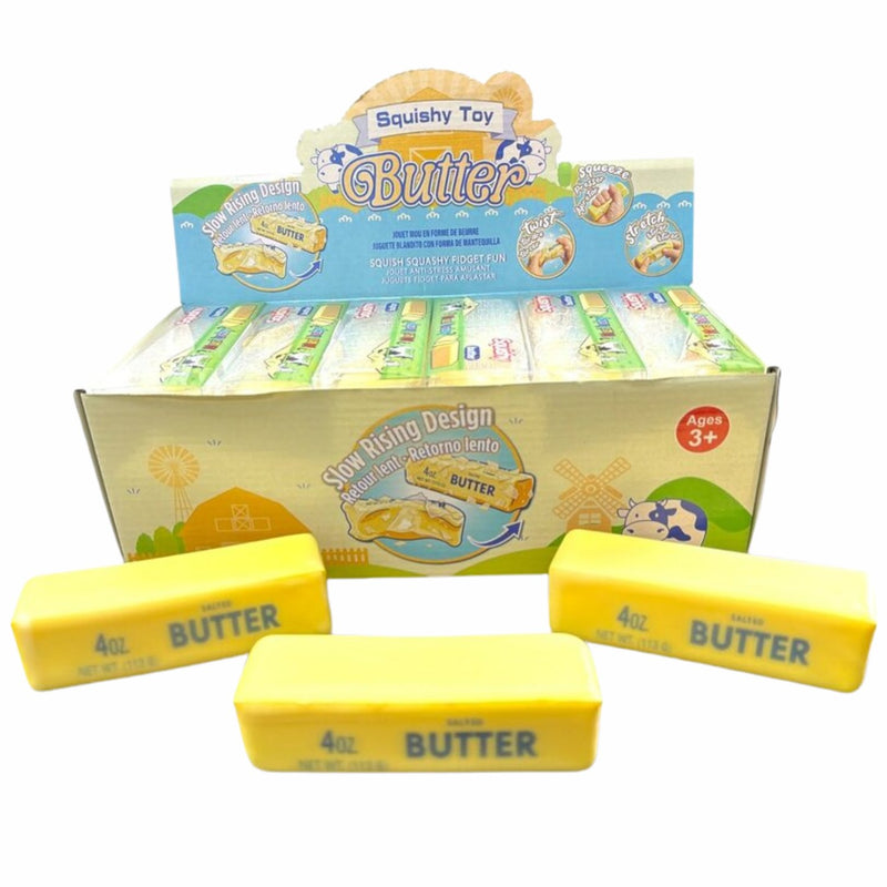Squishy Wax Butter Squishy, een slow-rising squishy met een waxlaag