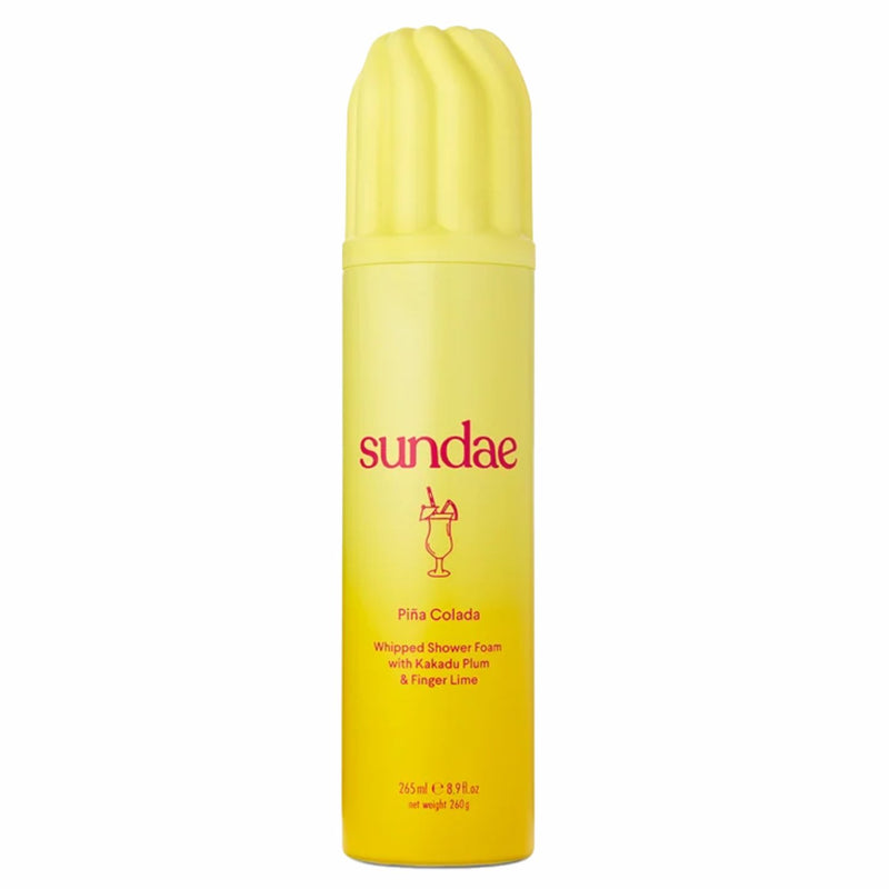 Sundae Whipped Shower Foam Piña Colada, romige doucheschuim met ananas- en kokosgeur