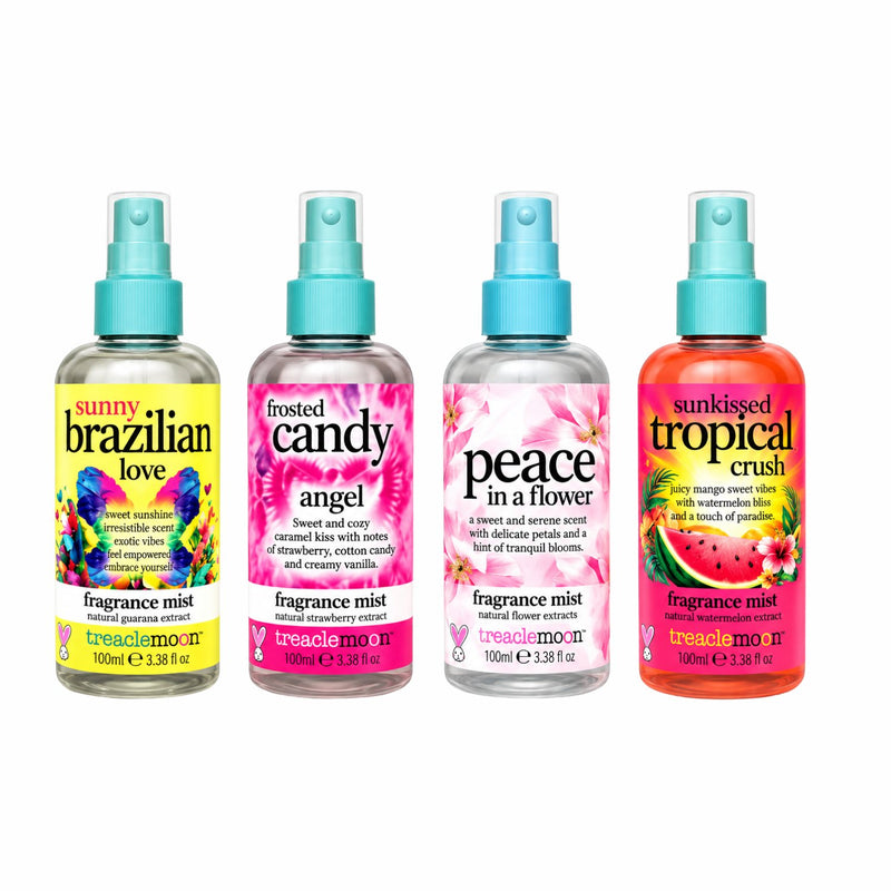 Treaclemoon Fragrance Mists Scent From the Stars, cadeauset met vier verschillende body mists