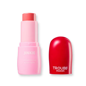 Jinkie Stick Cream Blush Mood Swing Pink