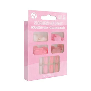 Shades of Pinks 96pcs Nails Set