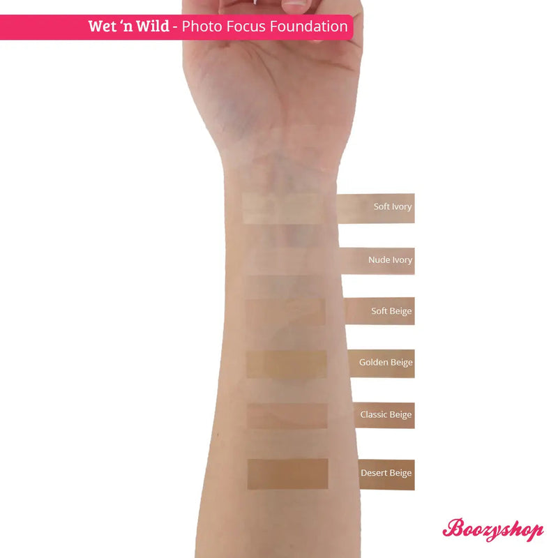 Wet n Wild Photo Focus Foundation Nude Ivory, foundation voor een matte finish, foto 2 van 3