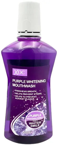 Purple Mouthwash