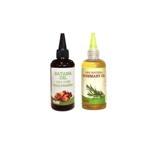 100% Natural Rosemary Oil & 100% Pure Cold Pressed Batana Oil