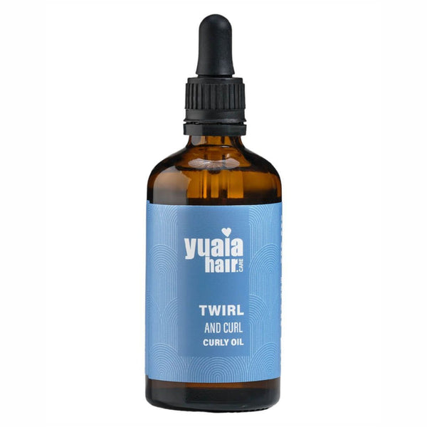 Yuaia Haircare Twirl and Curl Curly Oil, haarolie voor glanzende en gedefinieerde krullen
