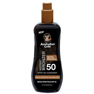 SPF 50 Spray Gel With Bronzer