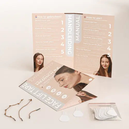Destined Beauty Facelift Tape Set Original Brown