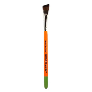 Face Painting Brushes By Jest Paint Medium Firm Angle 5/8 Inch