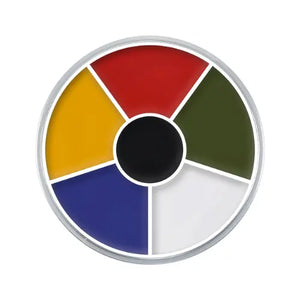 Cream Color Circle Multi Color