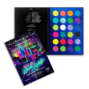 City of Neon Lights 24 Vibrant Pigment & Eyeshadow Palette