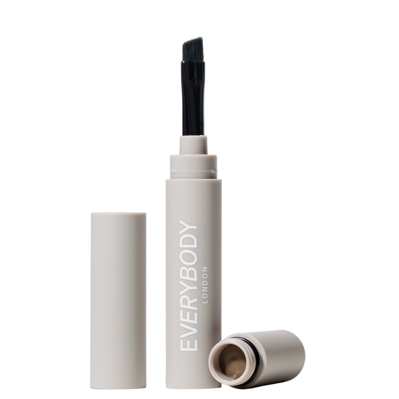 Everybody London Brow Pomade with Brush Ash Brown, wenkbrauwpomade met kwastje
