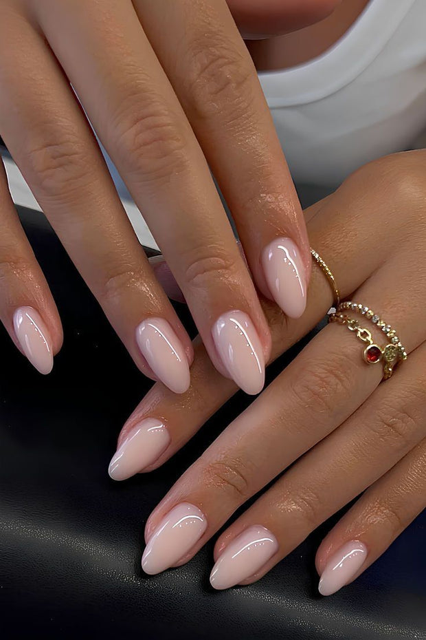 <h2>Clean Girl Nails</h2>