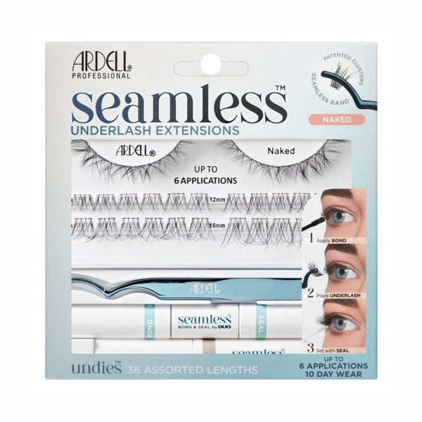 Ardell Seamless Underlash Extensions Naked, wimperextensions die onder de natuurlijke wimpers worden aangebracht