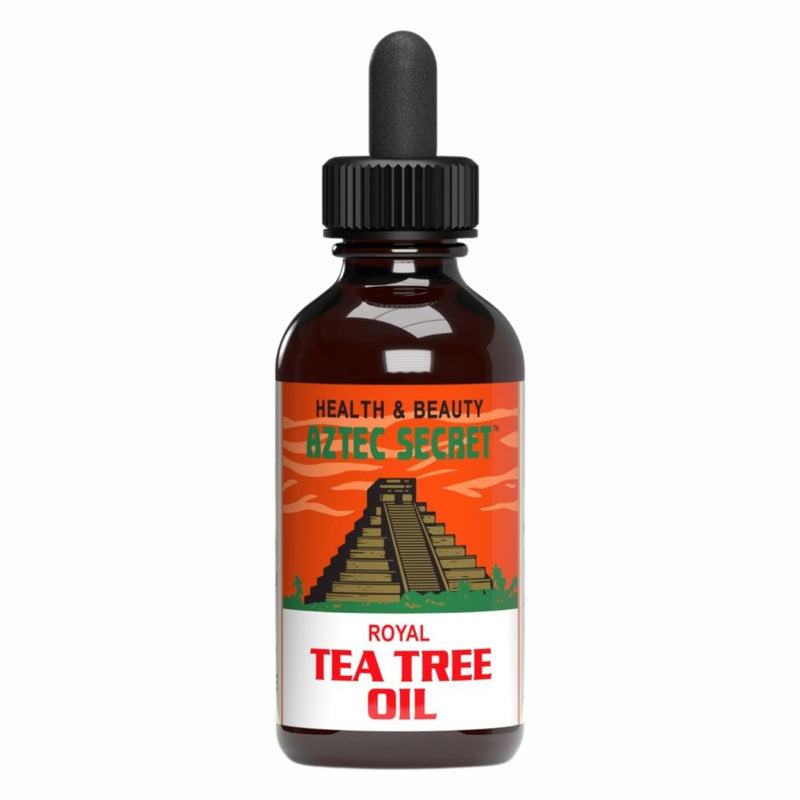 Aztec Secret Essential Oil Tea Tree 60 ml, pure tea tree olie voor huid en haar