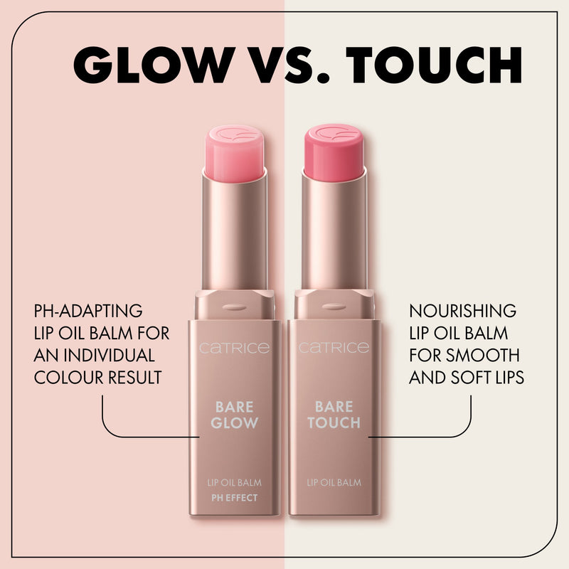 Bare Glow Lip Oil Balm 020 Warm Mahogany