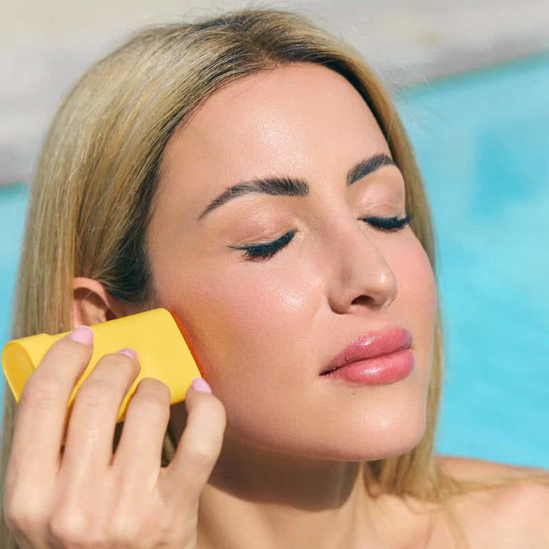 Biovene Invisible Age Protection Spf50 Priming Sunscreen Stick Watermelon Glow & Vitamin C