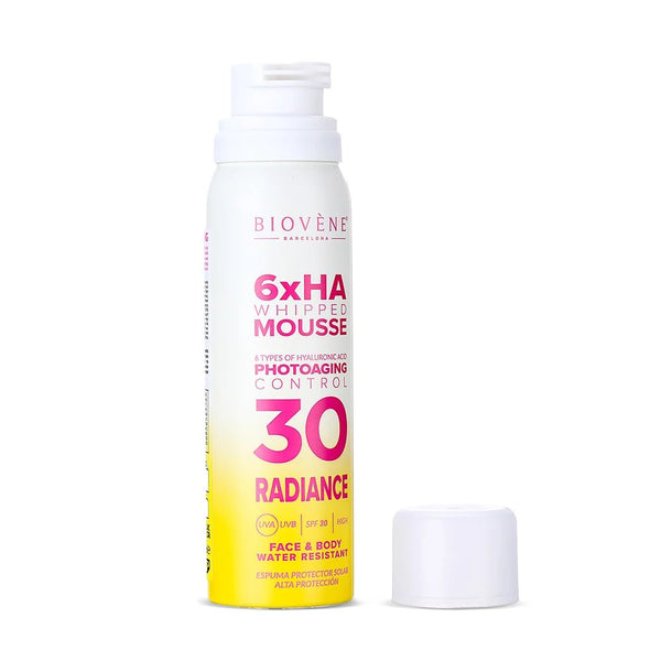 Biovene Whipped Mousse Spf 30 Photoaging Control Mousse With 6 Types Of Hyaluronic Acid