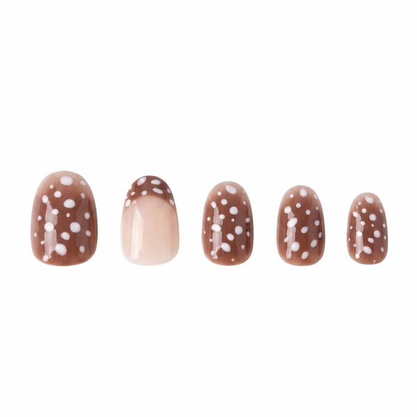 Boozyshop 24 pcs Press On Nails Bambi