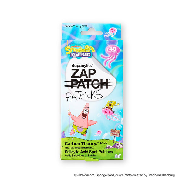Carbon Theory X Spongebob Squarepants Zap Patricks Hydrocolloid Spot Patches 20 Pack 1