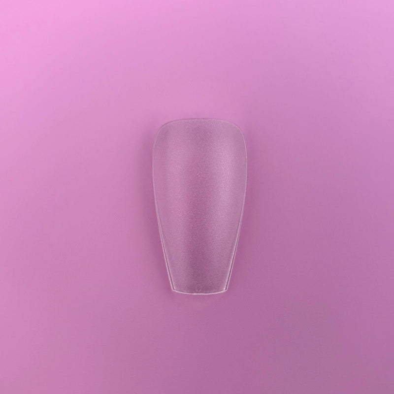 Lunamoon Gel Tips Coffin Long