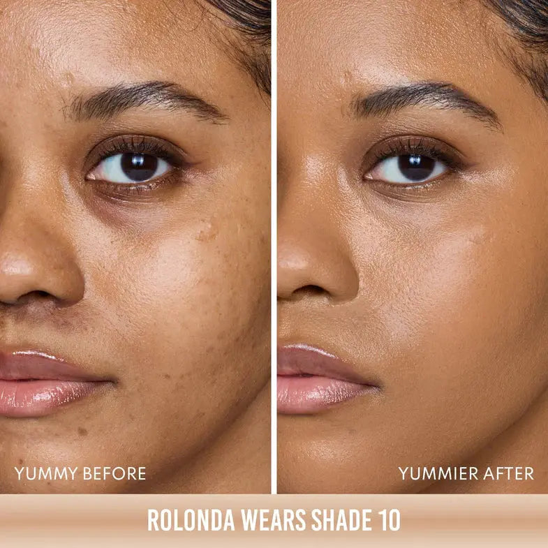 Danessa Myricks Beauty Yummy Skin Serum Skin Tint 10, serum skin tint met lichte dekking, foto 2 van 6