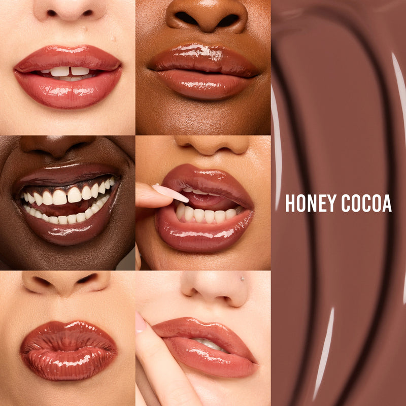 Danessa Myricks Beauty Glosswork 4d Ultra Shine Plumping Gloss Honey Cocoa