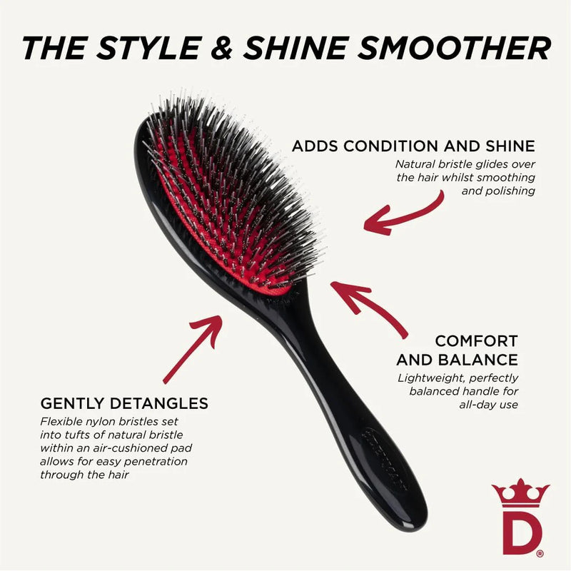 Denman D81M Medium Style And Shine Brush