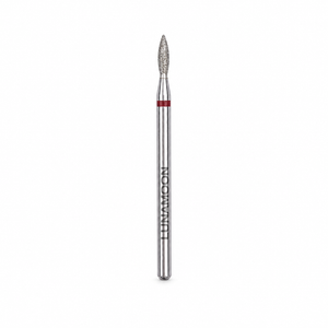 Diamond Milling Cutter Short Flame Red 1,8 mm