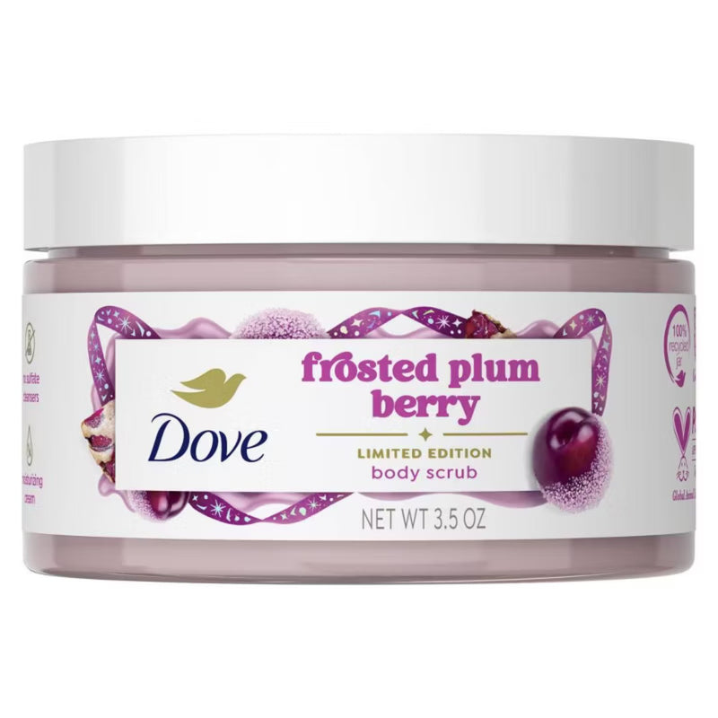 Dove Limited Edition Body Scrub Frosted Plum Berry