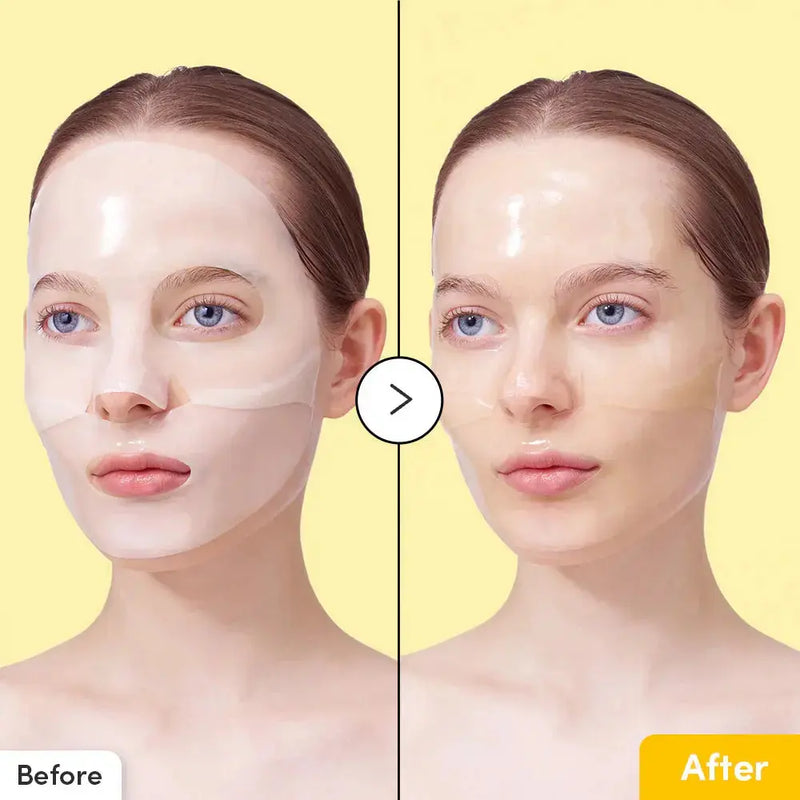 Eqqualberry Collagen Glow Up Hydrogel Mask 4-Pack