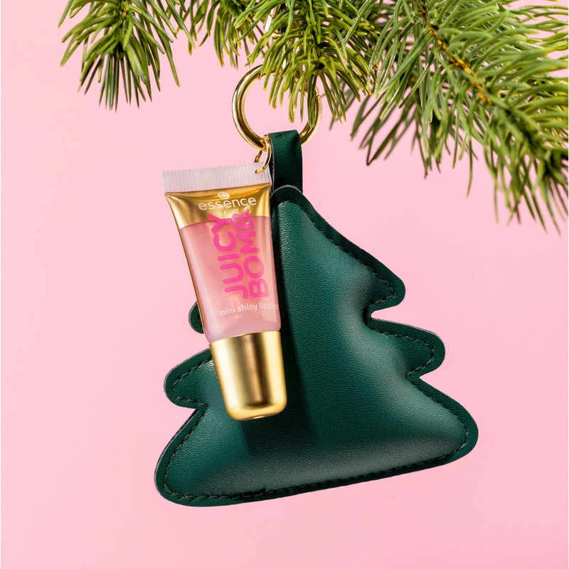 Essence Dancing Around the Xmas Tree Juicy Bomb Mini Shiny Lipgloss 01 Twirl Me Under the Tree