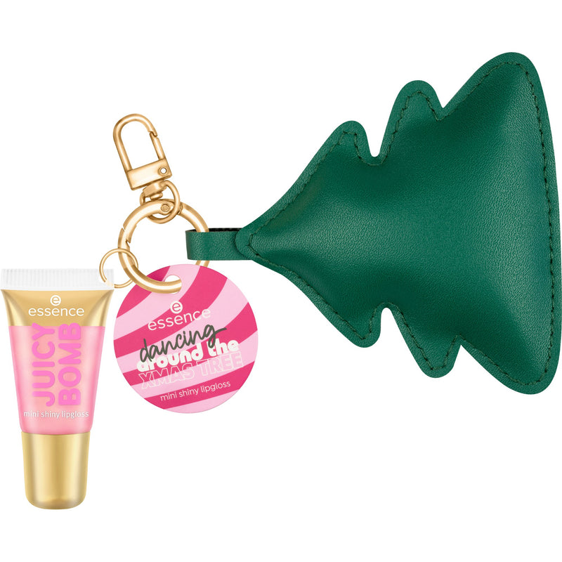Essence Dancing Around the Xmas Tree Juicy Bomb Mini Shiny Lipgloss 01 Twirl Me Under the Tree