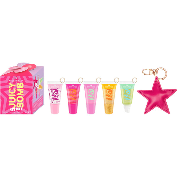 Juicy Bomb Mini Shiny Lipgloss Set 01 Holiday Happiness