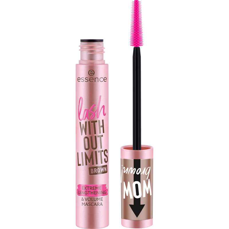 Essence Lash Without Limits Extreme Lengthening & Volume Mascara Brown