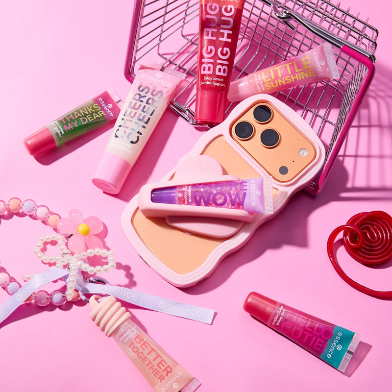 Essence Say It With Juicy You're Wow Juicy Bomb Shiny Lipgloss 04 Strawberry Splash