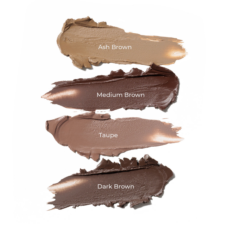 Everybody London Brow Pomade with Brush Dark Brown, 2-in-1 wenkbrauw pomade met kwastje, foto 2 van 4