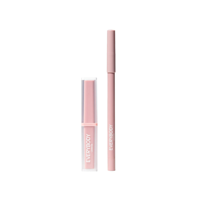 Everybody London Dusty Blush Lip Set, lip kit met matte lipliner en lipstick, foto 4 van 4