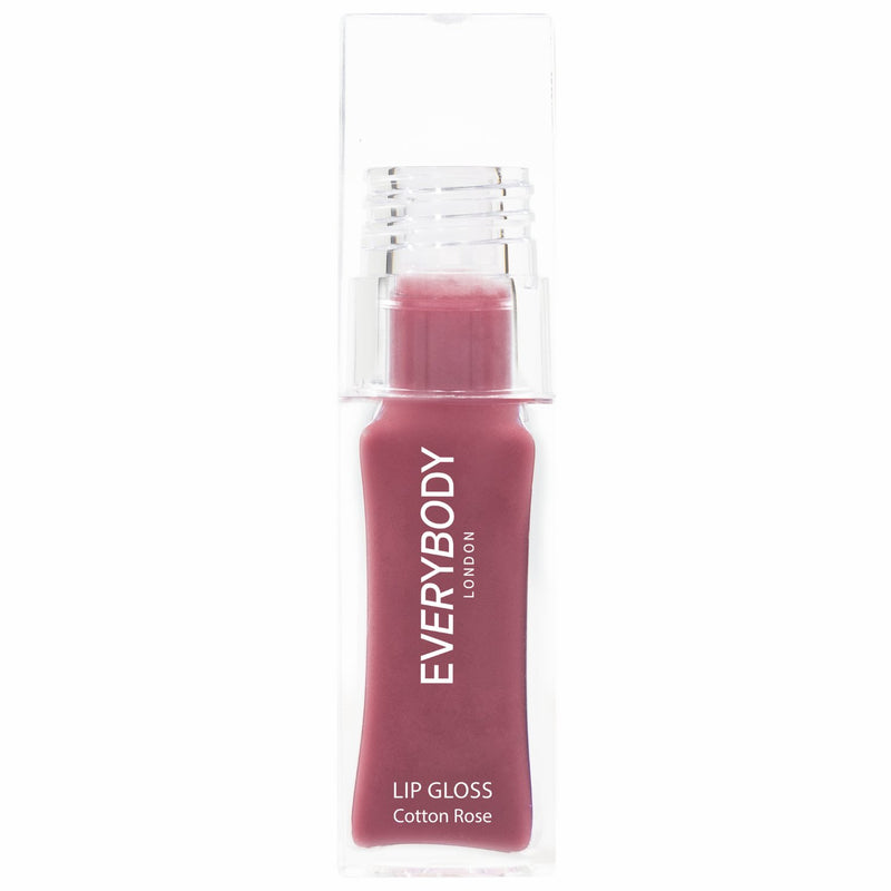 Everybody London Lip Gloss Cotton Rose, roze lipgloss voor vollere lippen, foto 3 van 3