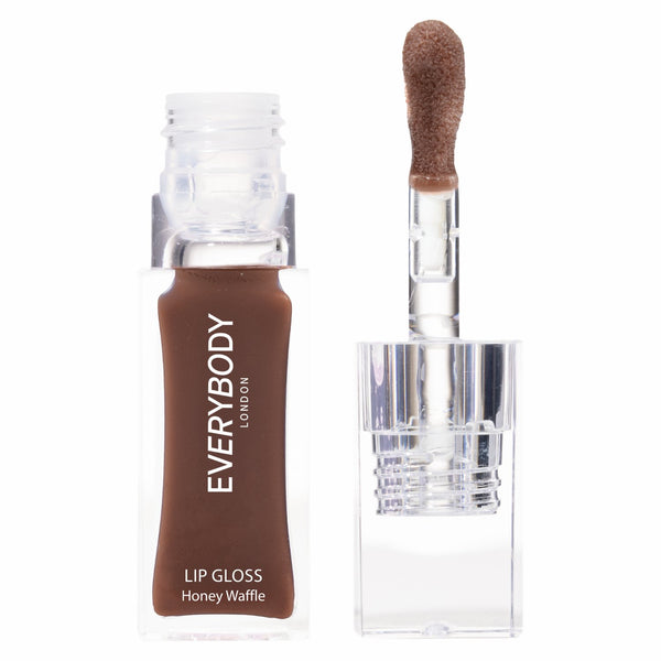 Everybody London Lip Gloss Honey Waffle, glanzende lipgloss