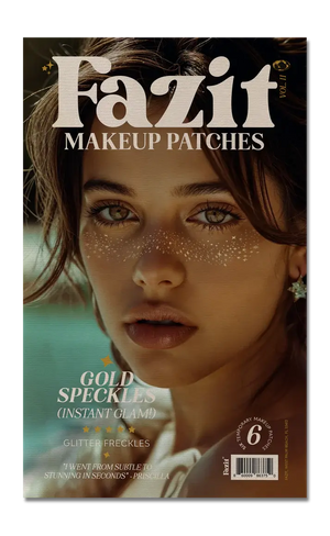 Make Up Patches Gold Glitter Freckles
