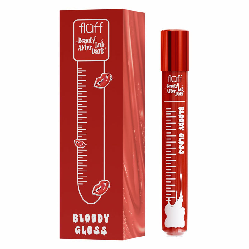 Fluff Beauty Lab After Dark Lip Gloss Bloody Gloss, bloedrode lipgloss