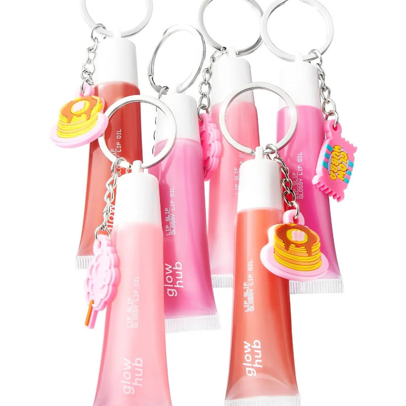 Glow Hub Lip Slip Glossy Lip Oil Hot Chocolate, hydraterende lipolie met glanzende finish