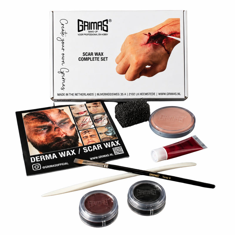 Grimas Scar Wax Set Complete 1