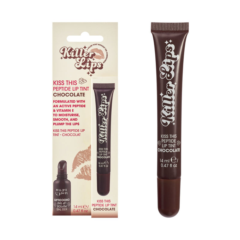Killer Lips Kiss This Peptide Lip Tint Chocolate