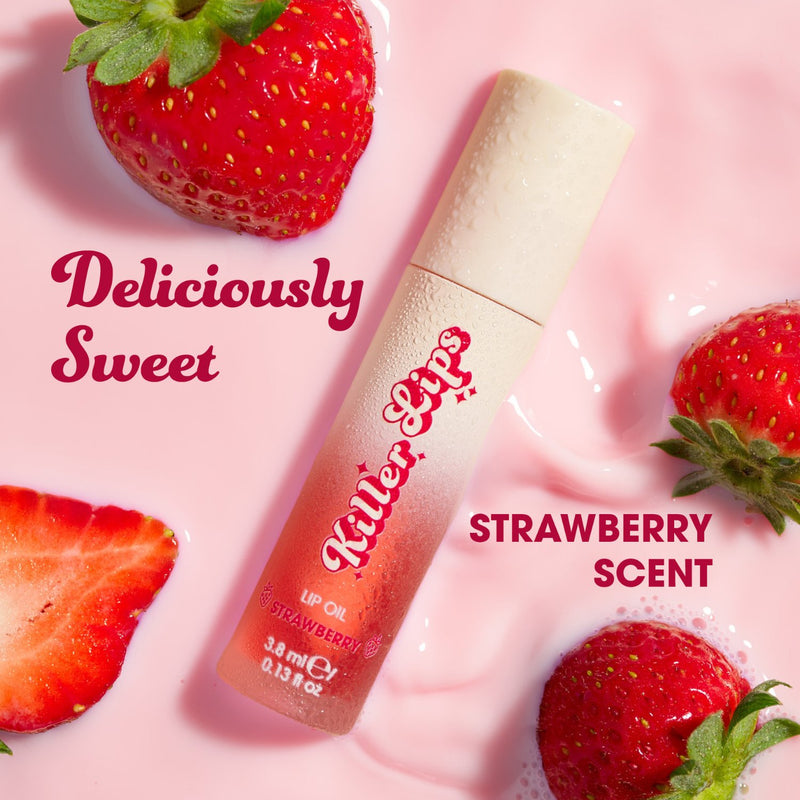 Killer Lips Super Juicy Lip Oil Strawberry