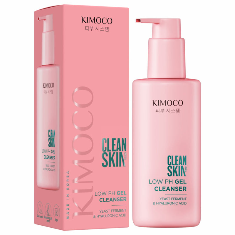 Kimoco Clean Skin pH-Soft Gel Cleanser Yeast Ferment & Hyaluronic Acid