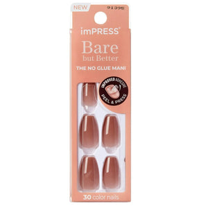 Impress Color Bare But Better Nails Flare